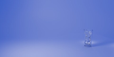 청량하고 깨끗한 물 마시기