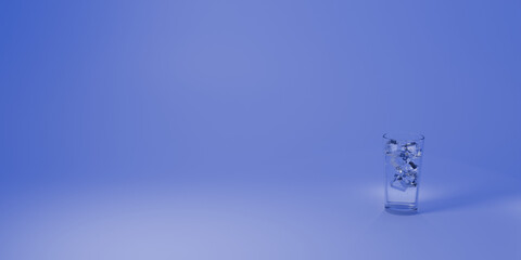 청량하고 깨끗한 물 마시기