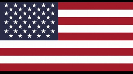 Naklejka premium flag of the united states of america generative ai
