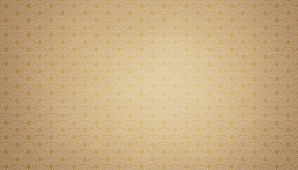 日本のレトロな波模様パターン