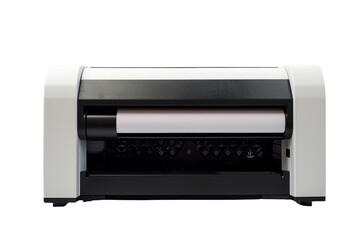 White Money Counter Machine isolated on white background