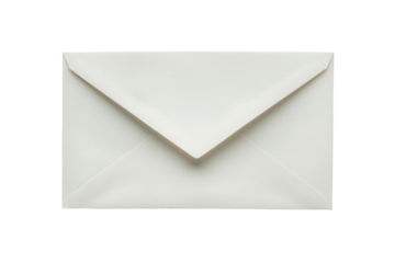 Blank White Envelope isolated on white background