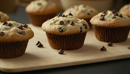 chocolate chip muffins