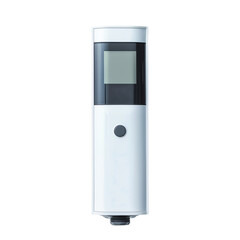Digital thermometer with LCD screen for precise temperature measurement, ideal for home or clinical use. Sleek and modern design.
