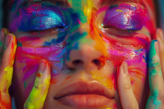 Celebrate your true self. LGBTQ concept.