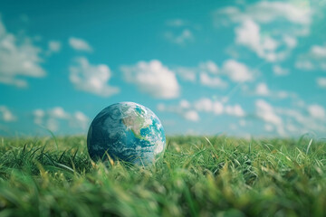 We are stewards of the Earth. World Ozone Day concept.