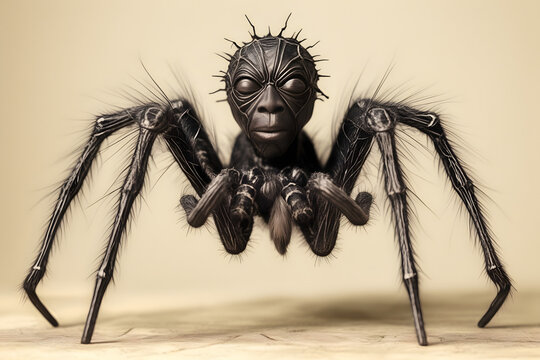 Anansi, the legendary trickster spider of Akan folklore, spins his cunning tales across continents in a rich tapestry of oral tradition.