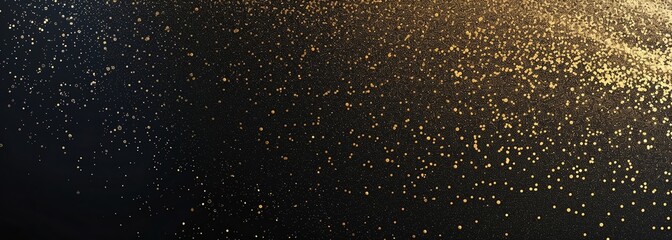 Black and gold texture background