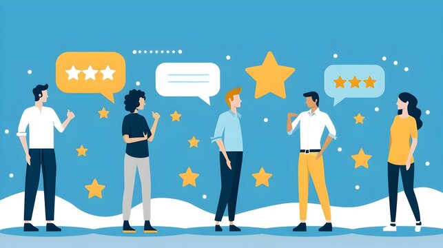 Satisfied Customers Provide Positive Feedback Through Surveys and Reviews Reflecting High Satisfaction Levels
