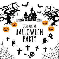 ハロウィン背景