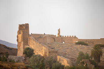 wall in old city fes 