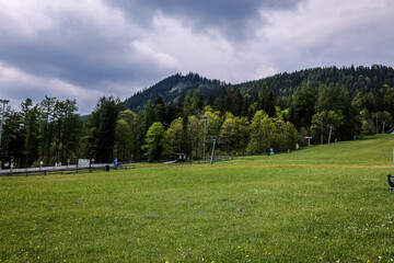 Semmering in Niederösterreich, Lower Austria, Semmering mountains Austria.