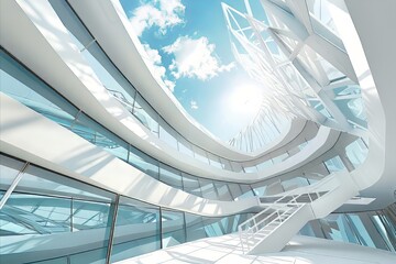 Fototapeta premium Modern Architecture Building