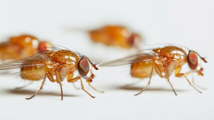 Macro Photography of Fruit Flies: Capturing the Intricate Details of Insect Anatomy