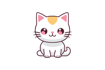 Obraz premium cartoon cat