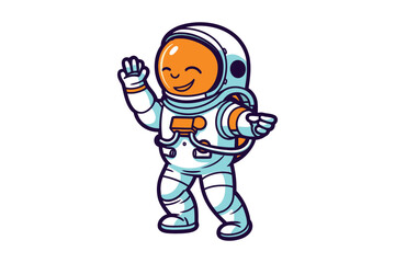 astronaut with headphones