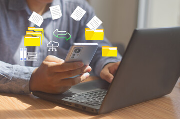  (FTP)  file transfer protocol and backup data, document management system, transfer file data...