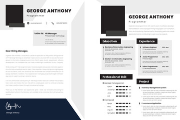 Resume Programmer CV Template