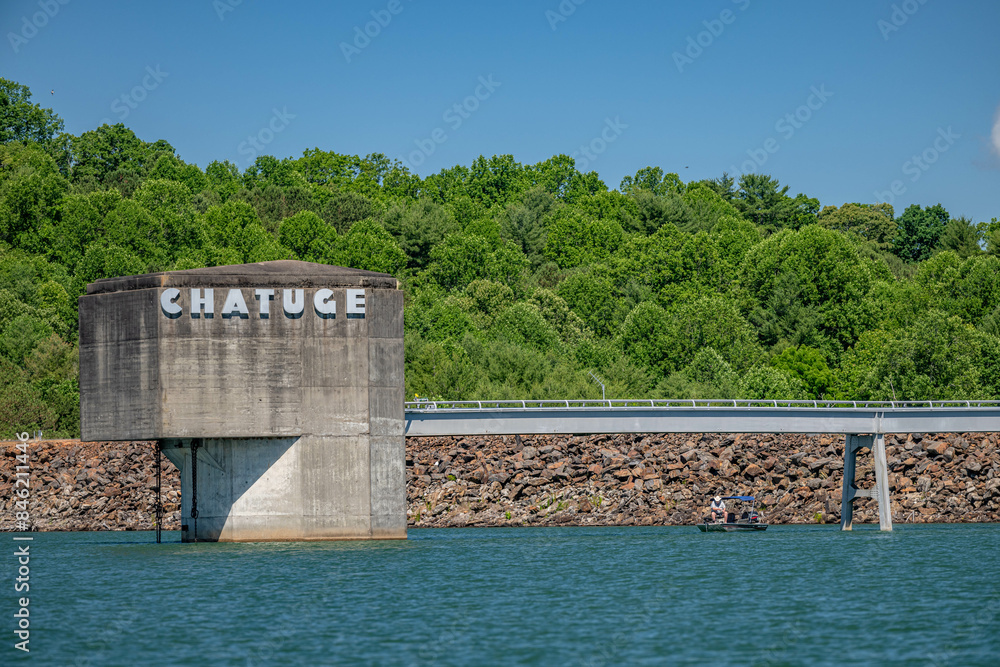 Poster lake chatuge