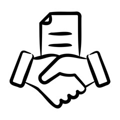 Contract Negotiation Icon