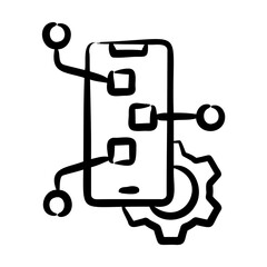 Mobile App Development Icon