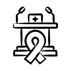 Medical Conference Icon