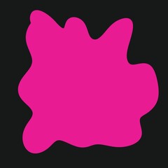 Two Colours Abstract Shapes Backdrop