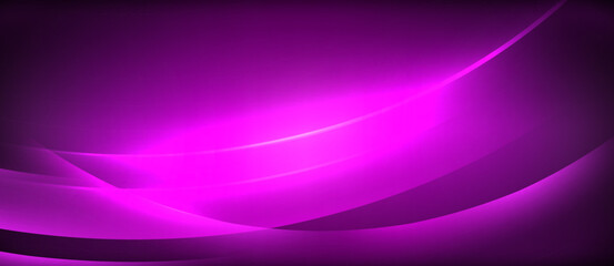 Neon glowing circle rays, light round lines in the dark, planet style neon wave lines. Energetic electric concept design for wallpaper, banner, background