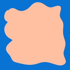 Two Colours Abstract Shapes Backdrop