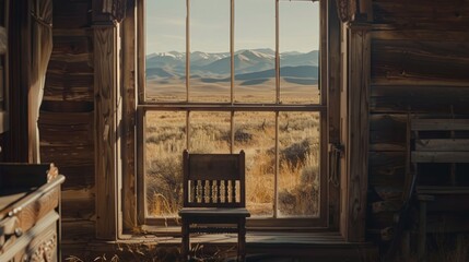The sound of a distant harmonica drifts through the open window a reminder that this recreation captures not only the physical setting but also the spirit and culture of the Old West.