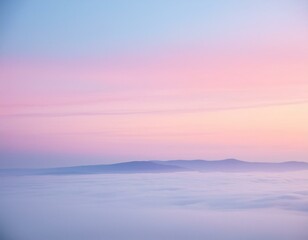 Fototapeta premium Gentle Waves: Smooth Gradient in Pastel Tones