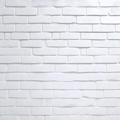 Fototapeta premium White Brick Wall with Light Gray Shades Seamless Pattern Surface Texture Background 