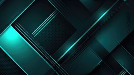 neon turquoise and black hi tech vector gradient texture