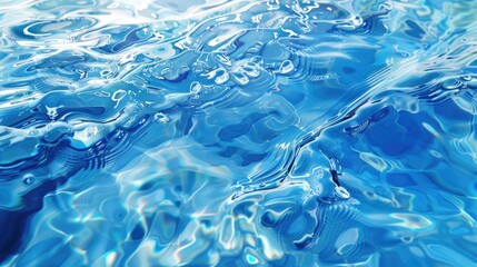 Abstract Background of Water
