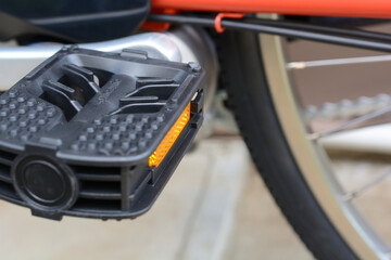 Obraz premium 電動自転車のパーツ
