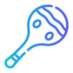 maracas gradient icon