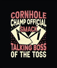 Cornhole t shirt design, hobby, board, athletic, corn-hole, wooden, football, funny, vintage