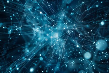 A creative concept of data mining in the cloud with data streams connecting to a central hub