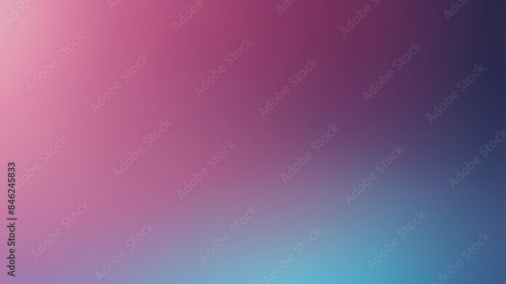 Poster blurred color gradient purple pink blue grainy color gradient background dark abstract backdrop bann