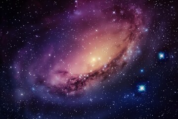 Obraz premium galaxy background