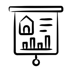 Real Estate Market Icon