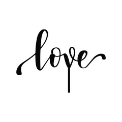 Love Lettering For Cake Topper, Birthday or Wedding Cake Topper