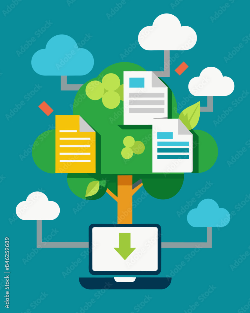 Poster the company has implemented a paperless policy with all documents and communication being done digit