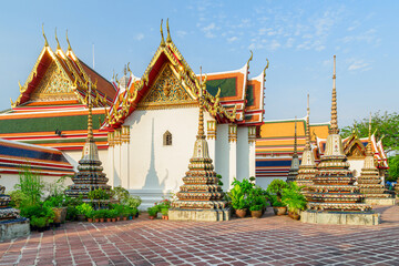 Wat Pho (the Temple of the Reclining Buddha), Bangkok, Thailand