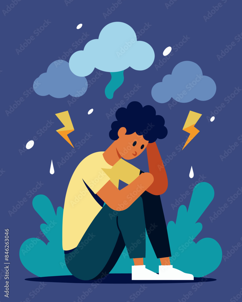 Poster the storm of stressors rages on with no sign of abating as the person struggles to endure the onslau