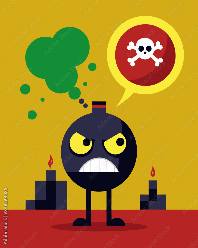 Poster with each retort the toxicity level in the room increased making it difficult to even stand in the s