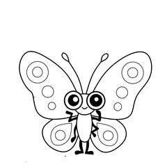 butterfly isolated on white