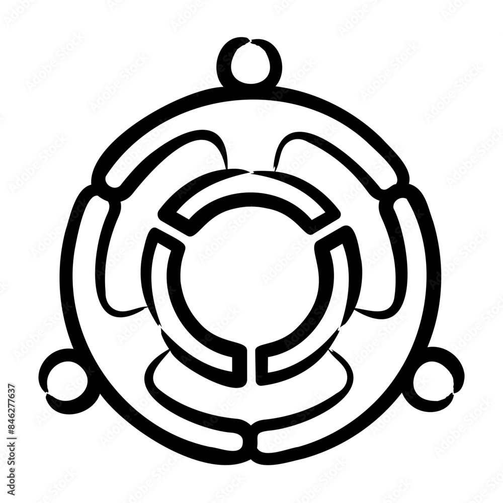 Sticker Unity Circle Icon