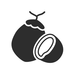 coconut icon design vector template