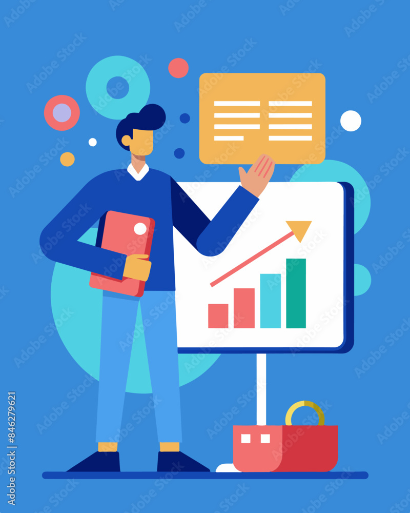 Poster holding informational seminars for businesses on how to accurately forecast demand to avoid overprod